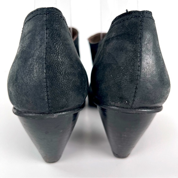 Fidji Shoe Size 37 Black Leather Dress Women's Mary Jane Made in Portugal - Picture 9 of 14